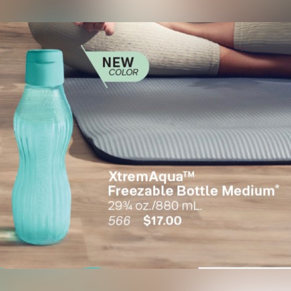 Tupperware XtremAqua Freezable Water Bottle